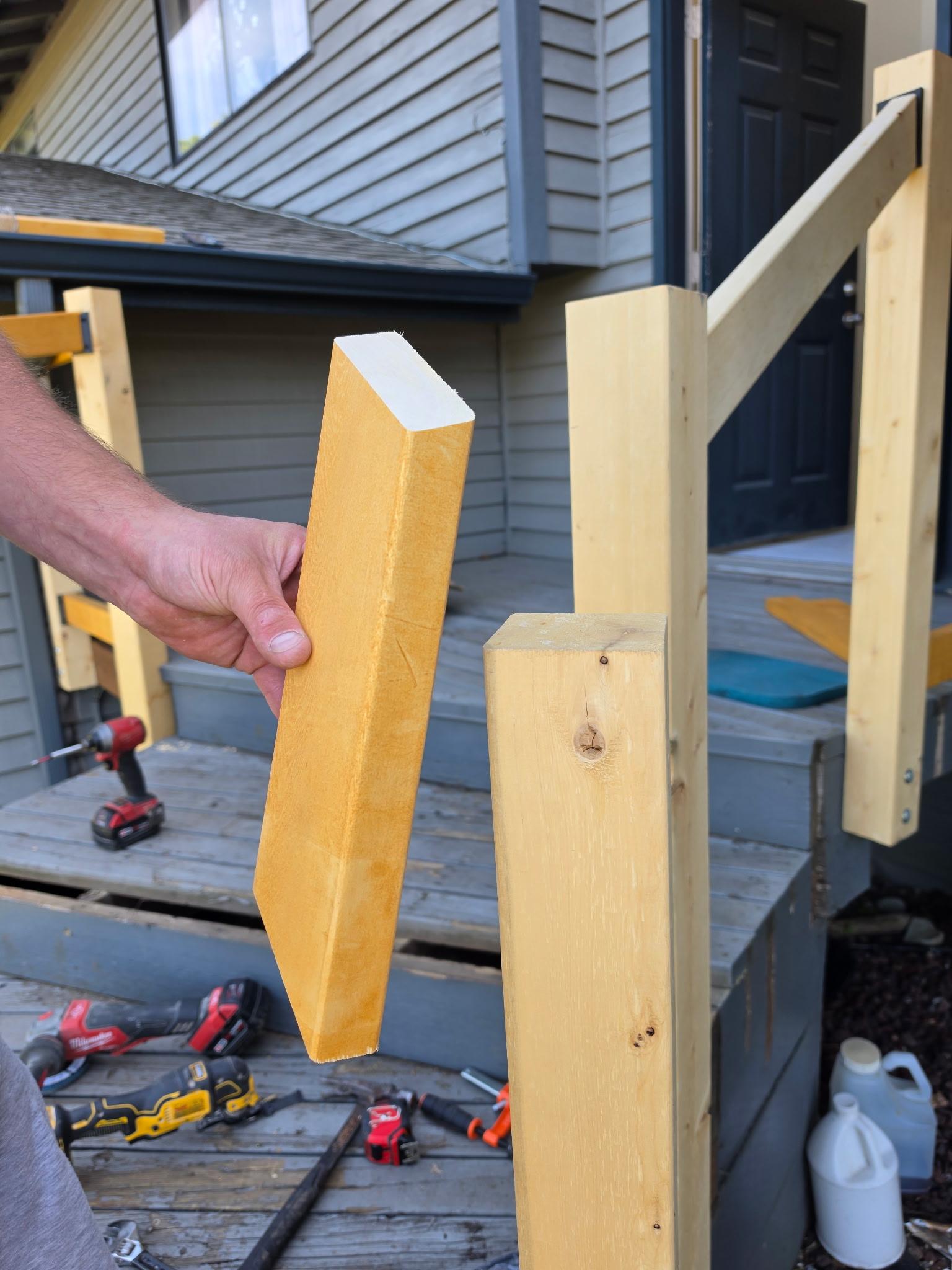 Residential deck renovation